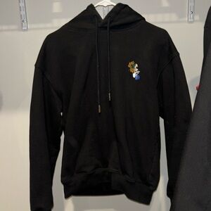 Off white black hoodie